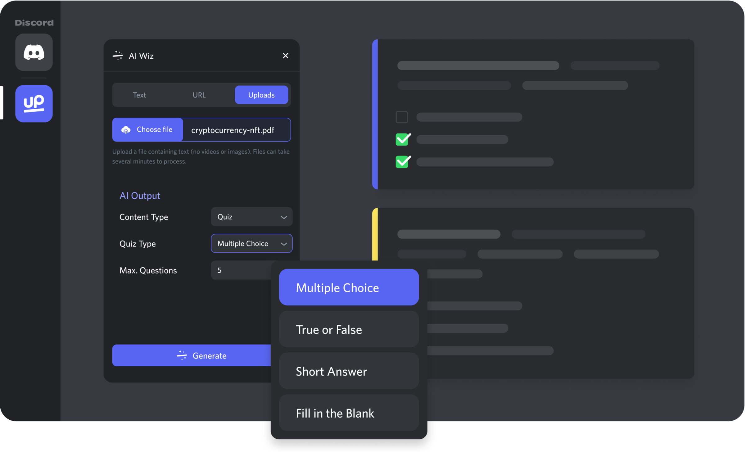 AI Wiz to speed up content creation.!